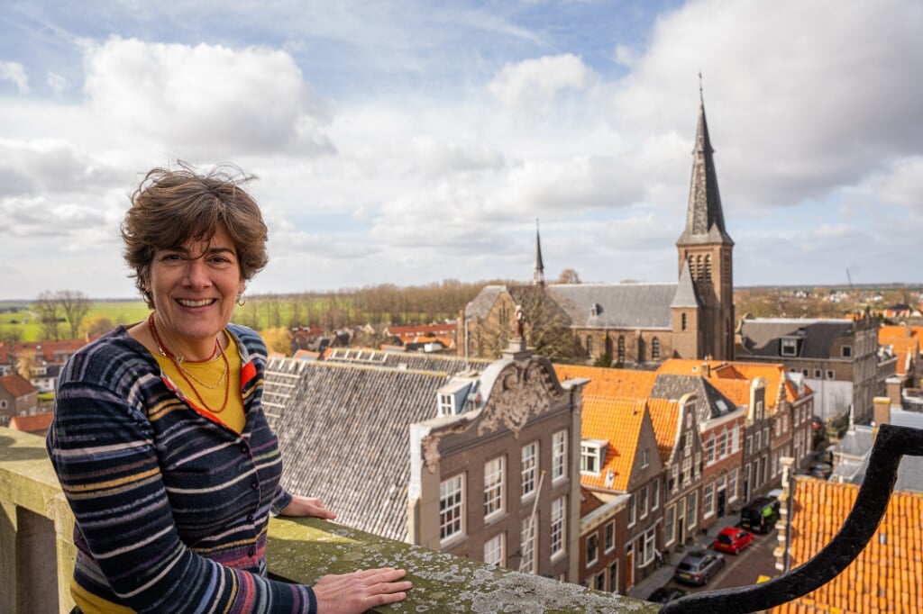 Op initiatief van Burgemeester mevrouw Marian van der Weele bezocht het College van B&W van de Gemeente Waterland vorige week Waterlandsmuseum de Speeltoren. 