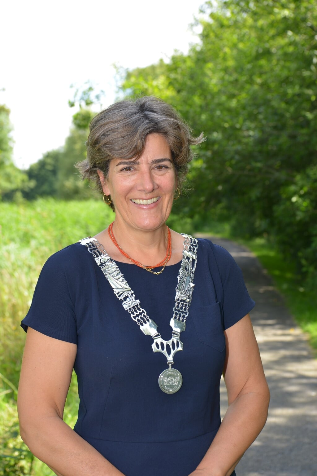 Burgemeester Marian van der Weele.