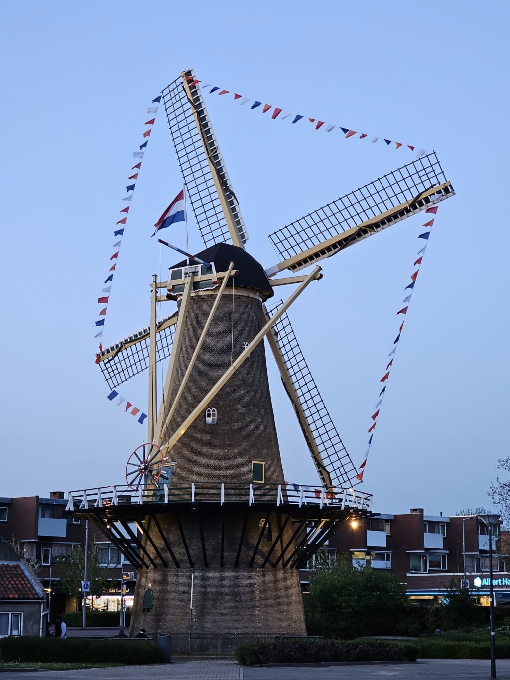 Ook de Rozeneburgse molen is te bezoeken op de Nationale Molendag