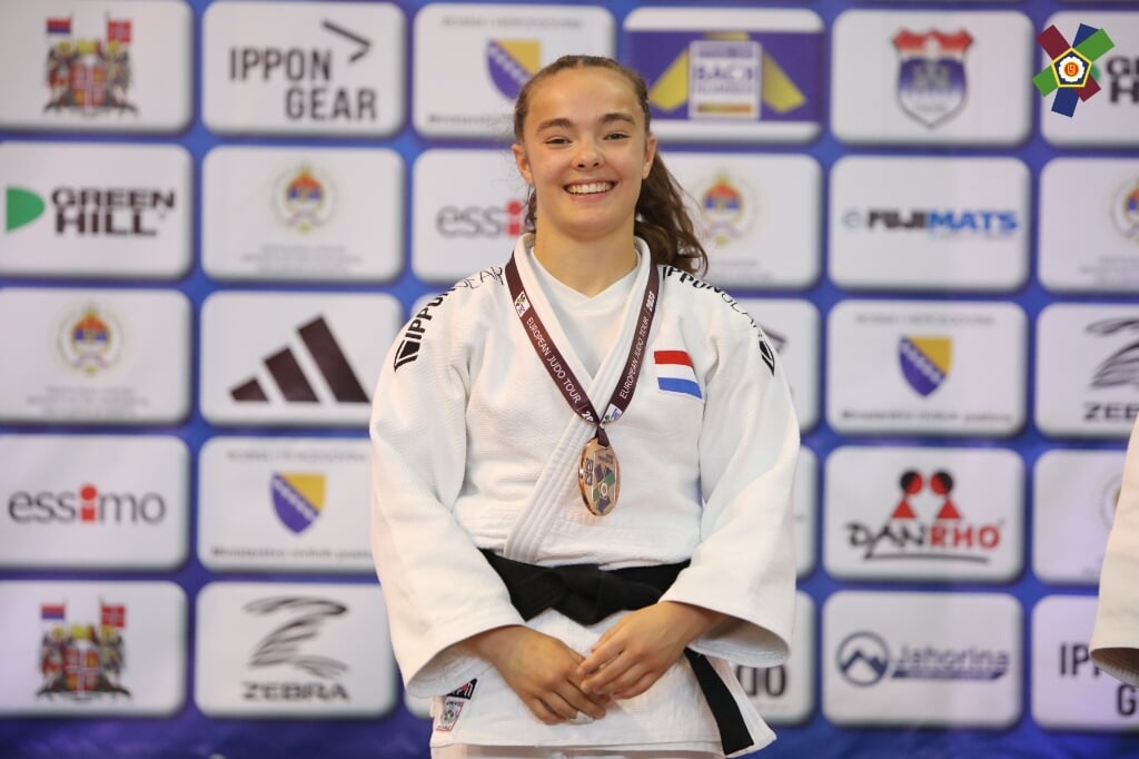 Franka van der Salm pakte haar tweede European Cup medaille. 