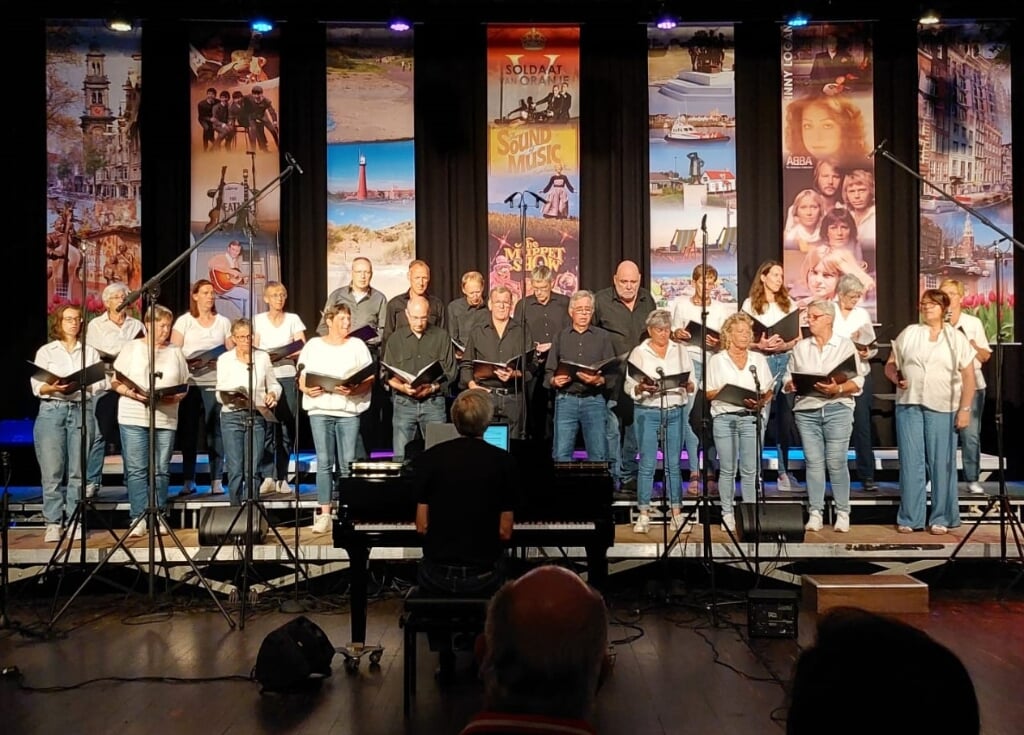 Oecumenisch koor "Together” uit Hoek van Holland tijdens Korenfestival 2022.