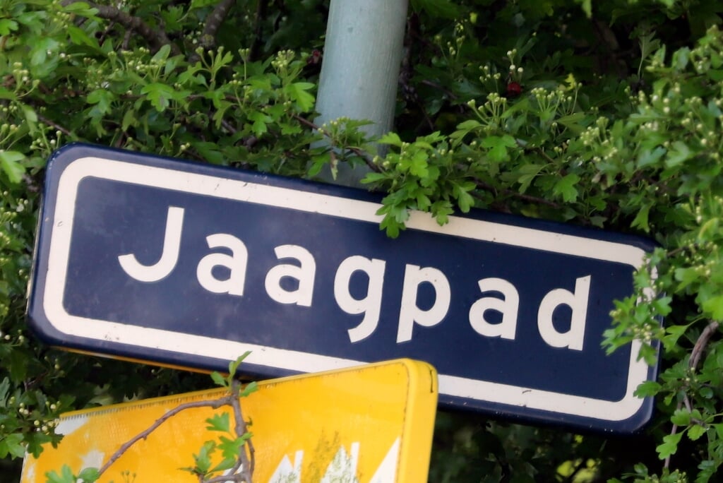 Straatnaambord Jaagpad.