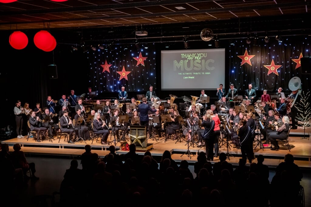 Zaterdag geven alle orkesten van de muziekvereniging acte de presence. 