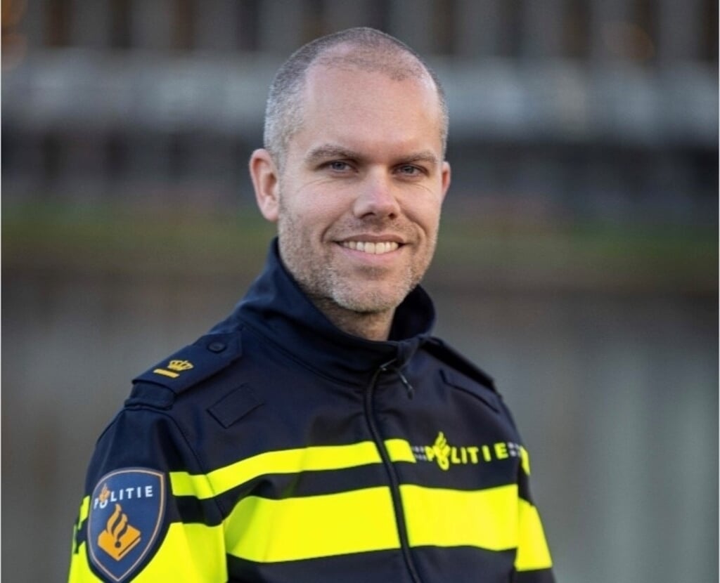 Stefan van Egmond, Teamchef bij Politie Rijswijk. 