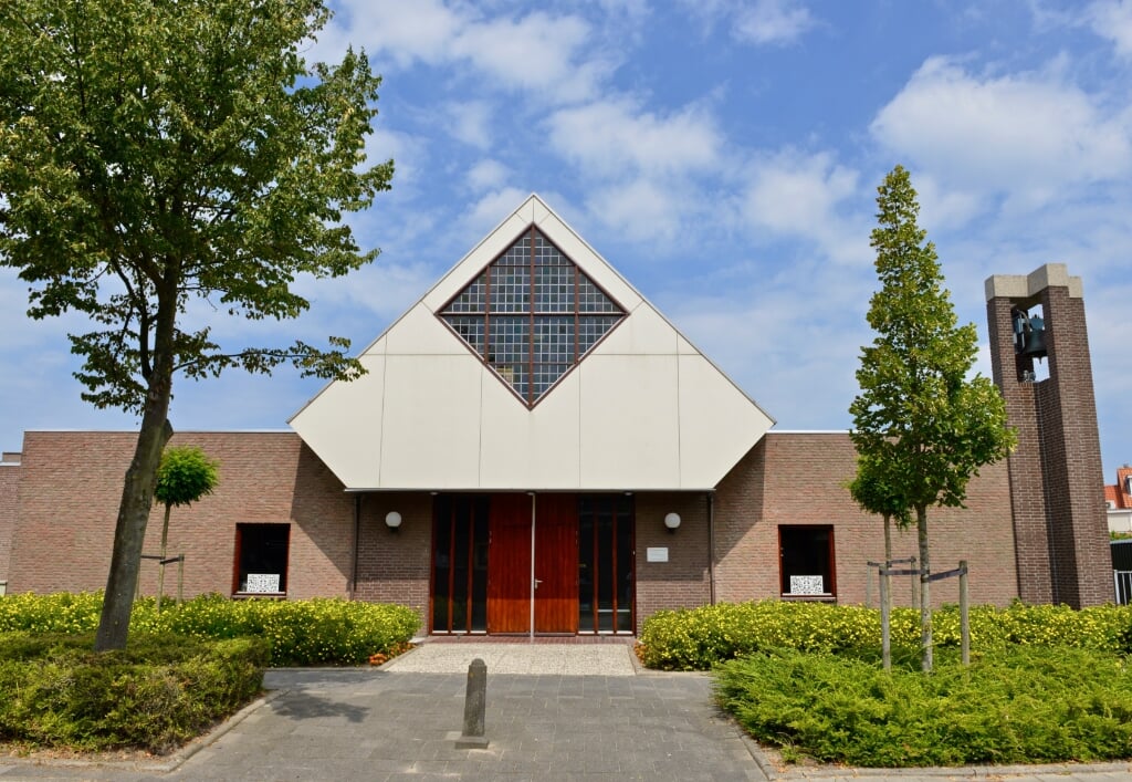 Het kerkgebouw van de Hervormde Gemeente Poeldijk aan de Fontijnstraat.