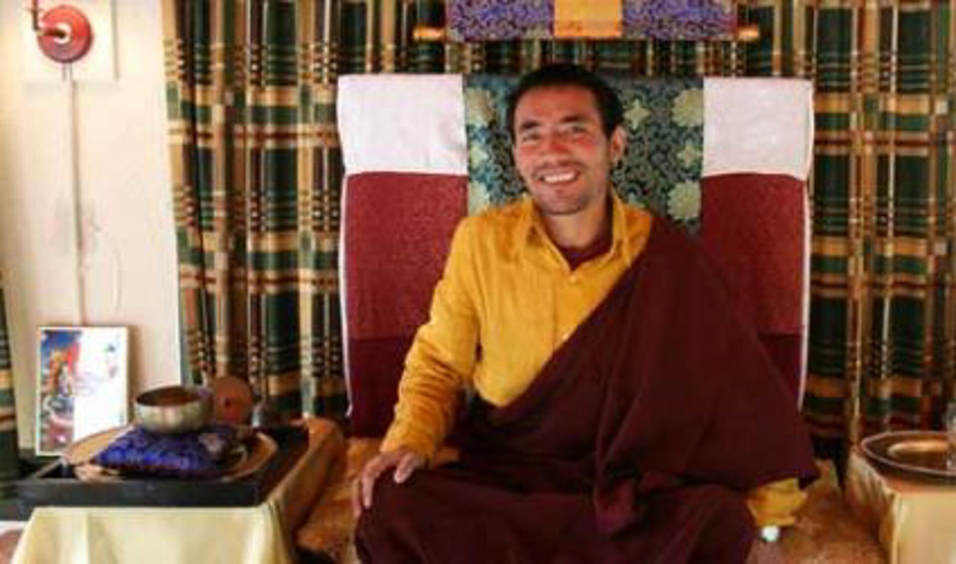 Lama Jigmé Namgyal komt naar Spijkenisse. Foto PR.