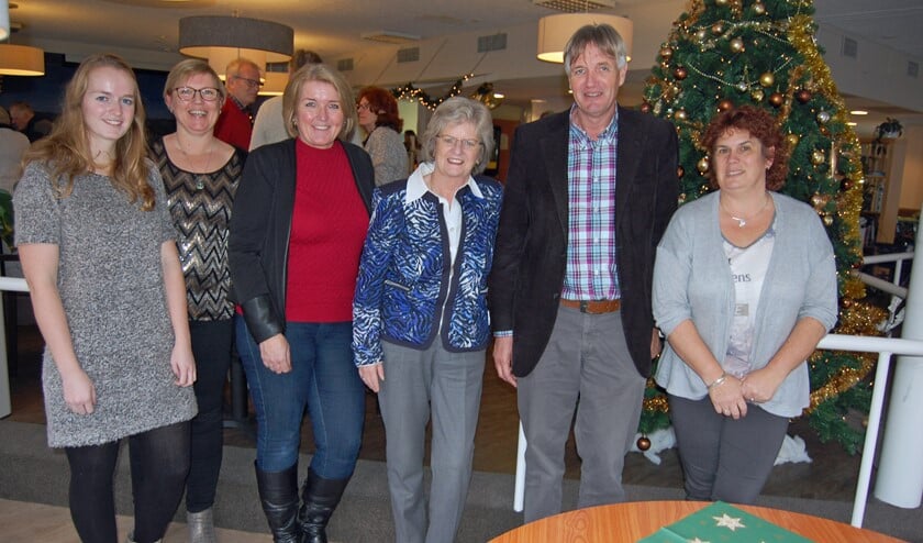 Evelien Boeve, Janneke Postma, Judith Verhoeven, Margriet den Brok, Ron de Wit en Ingrid Berghout