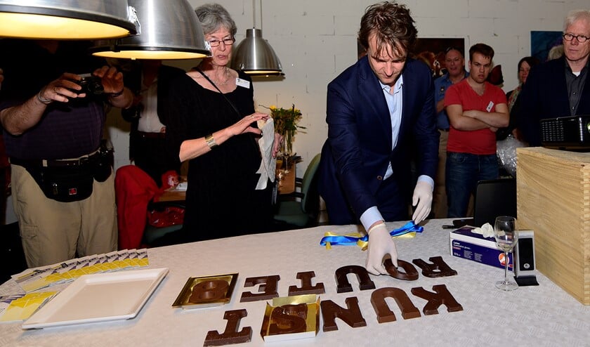 Even puzzelen om het goede woord tevoorschijn te laten komen. Foto: René Bakker.