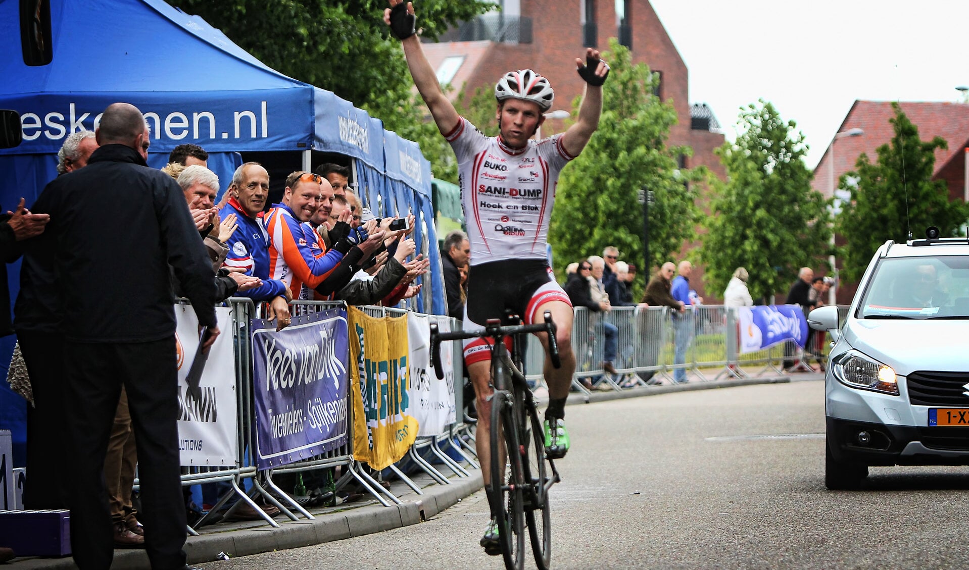 Matthijs Eversdijk, winnaar Zuid Hollandse Tour. Foto's: Peter de Jong