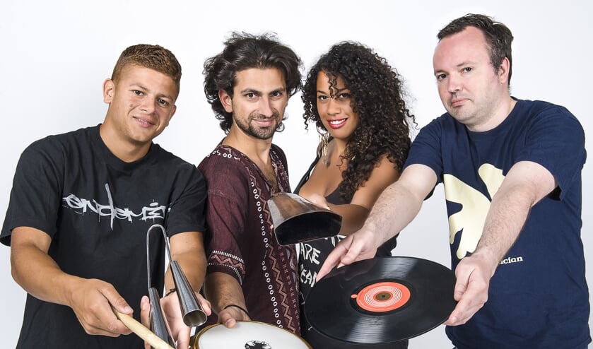 4Beat brengtr percussie uit de hele wereld. Foto: PR.