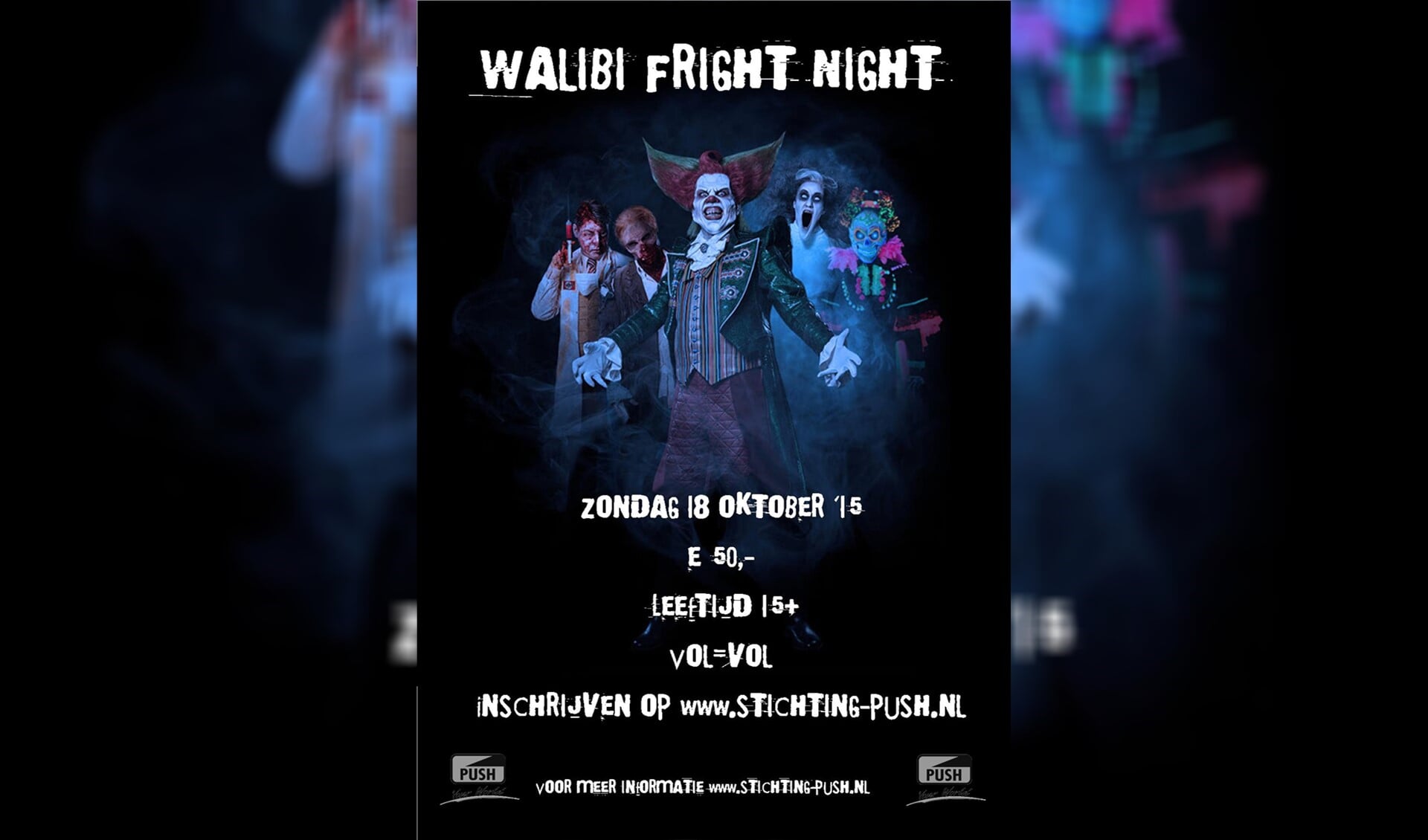 Walibi Fright Night 2024 Leeftijd Lissa Phillis