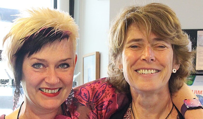 Ellen van den Berg en Ingrid Ranftl.