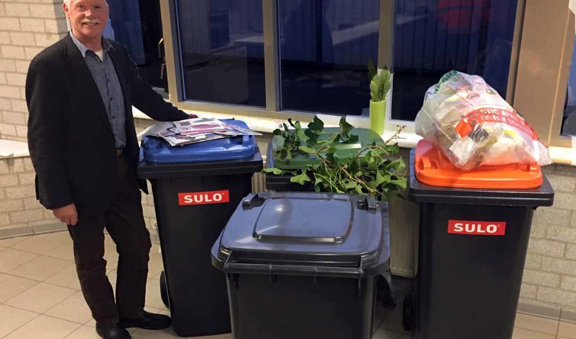 vod Sjah Emigreren Een blauwe, groene en oranje afvalcontainer - Al het nieuws uit Brielle