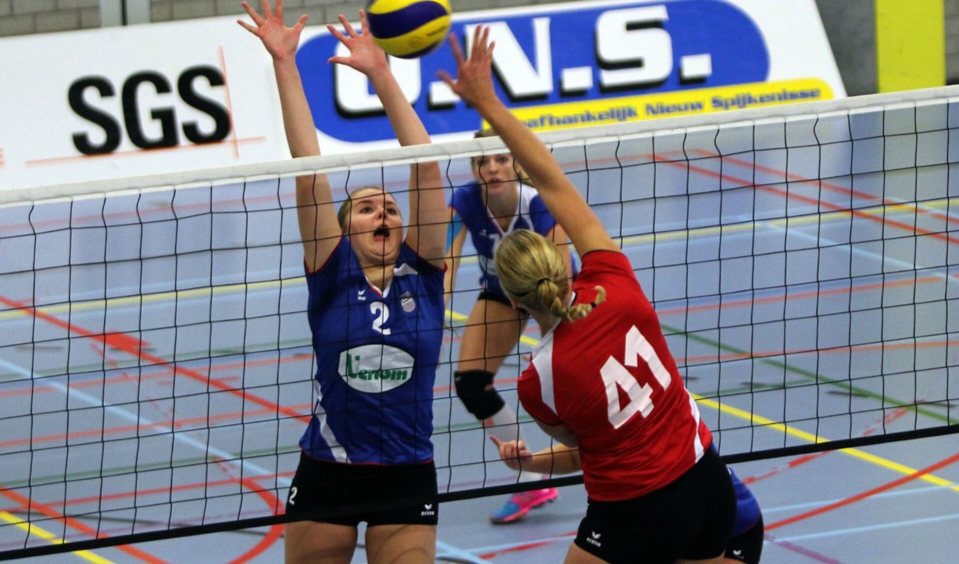 De dames van Spivo wonnen zaterdag in Den Oert met 3-1 van de vierde keuze van VCN. 
