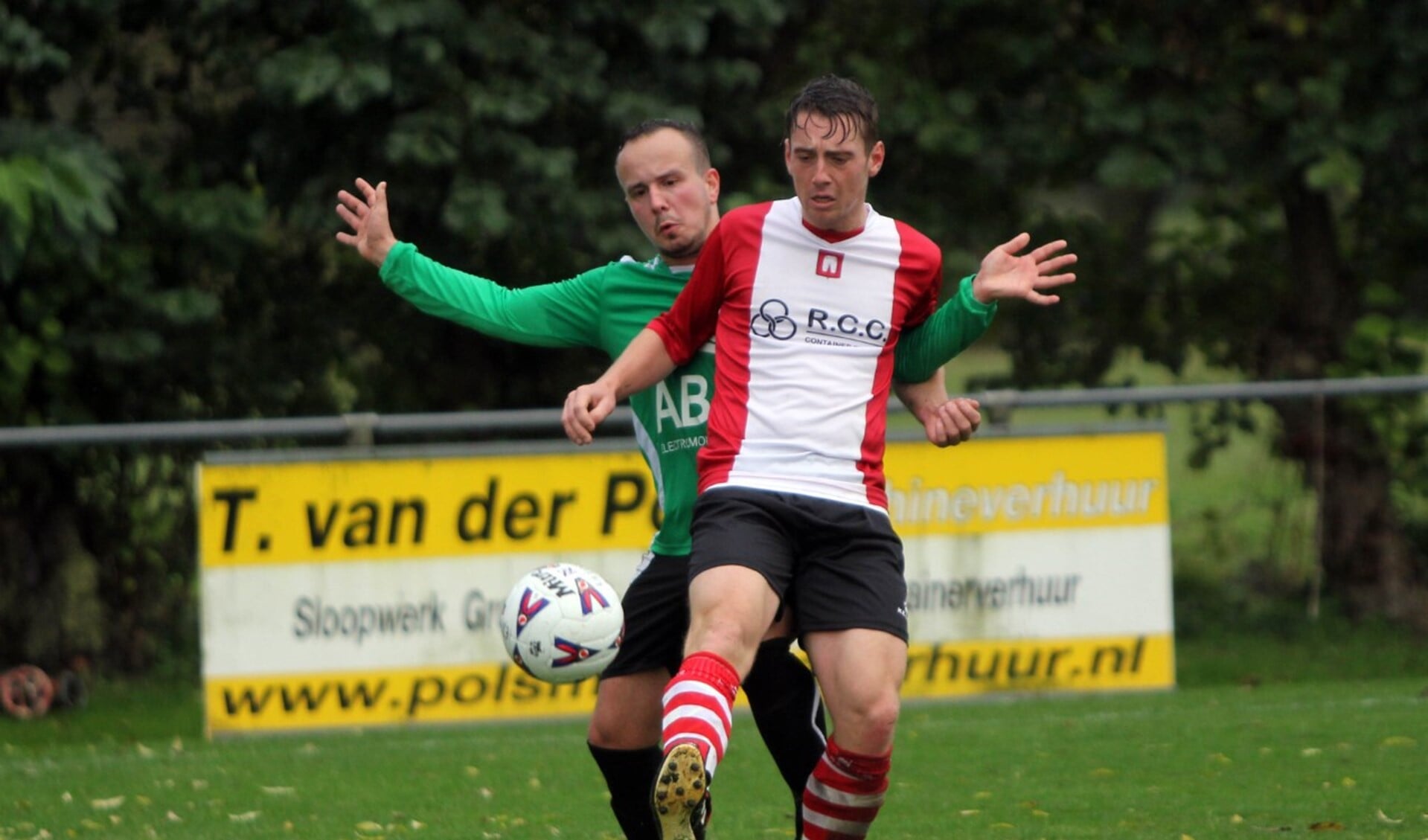 Abbenbroek won zaterdag in eigen huis van koploper Egelantier Boys. Fotografie: Peter de Jong