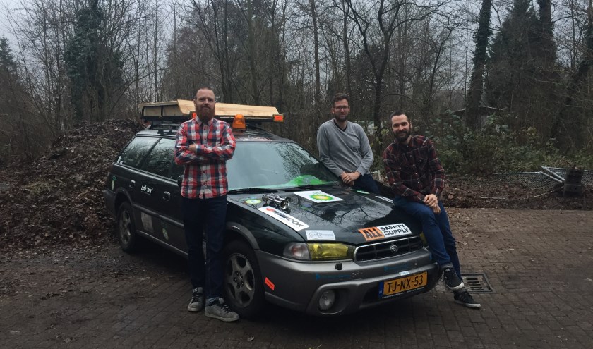 v.l.n.r. op de foto; Casper Hervij, Rene Esveldt en Mark Poppelaars.