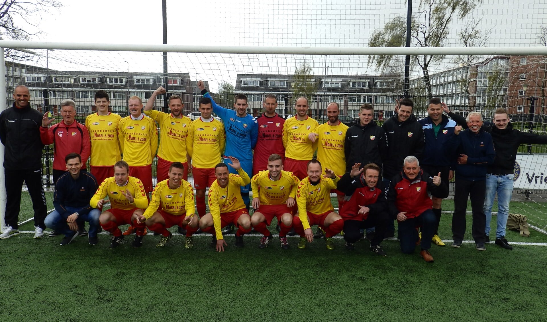 OHVV ging zondag na het kampioenschap gewoon verder met winnen. Fotografie: Alex Hordijk