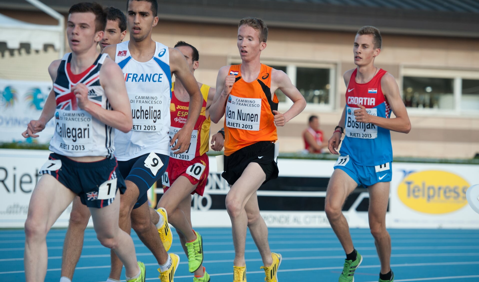 Bart van Nunen schreef in 2013 geschiedenis door in het Italiaanse Rïeti op de 5000 meter Europees kampioen (o23) te worden. Foto Erik van Leeuwen.