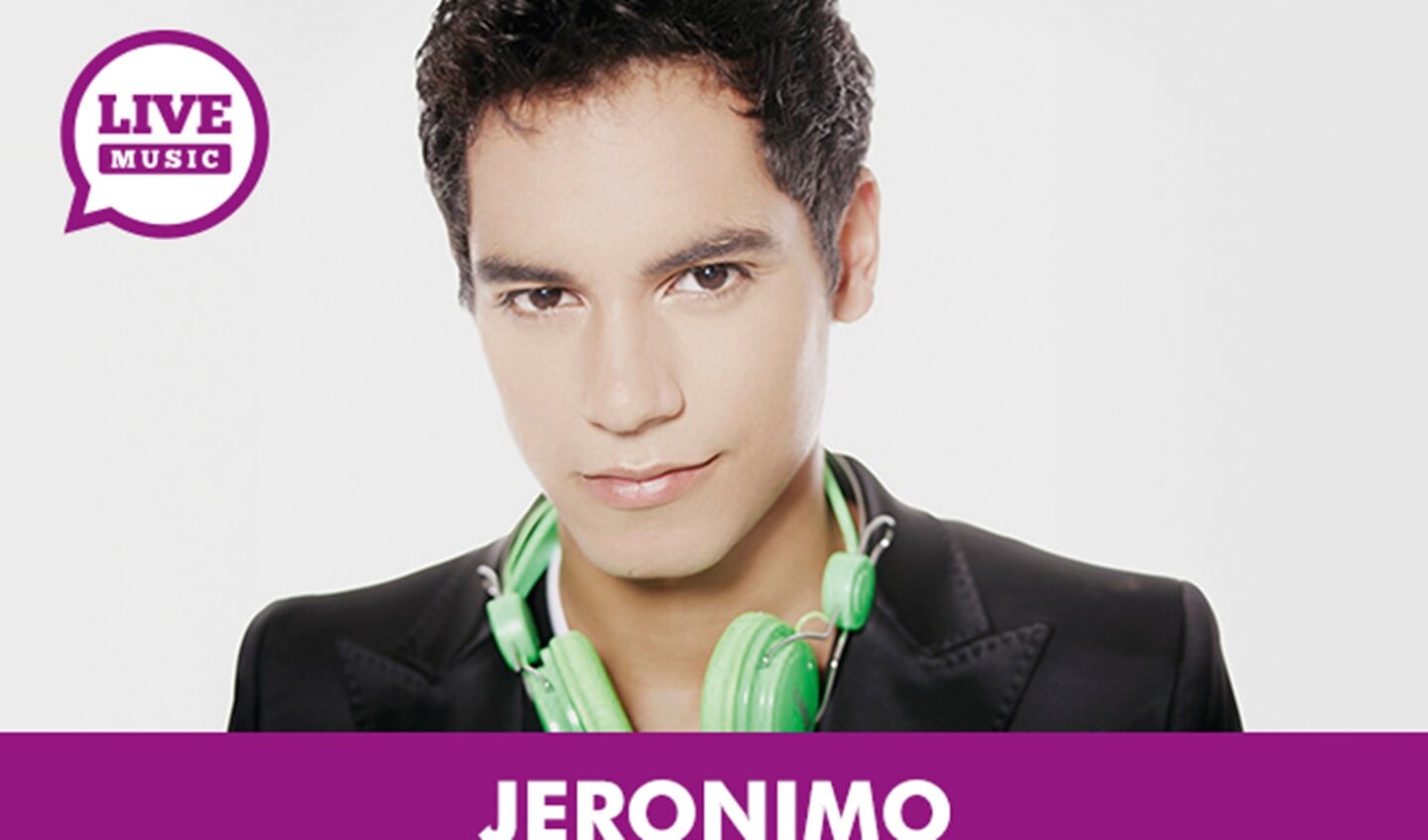 Jeronimo is zanger, acteur en presentator
