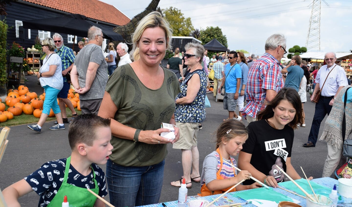 Schilderworkshops voor de kinderen