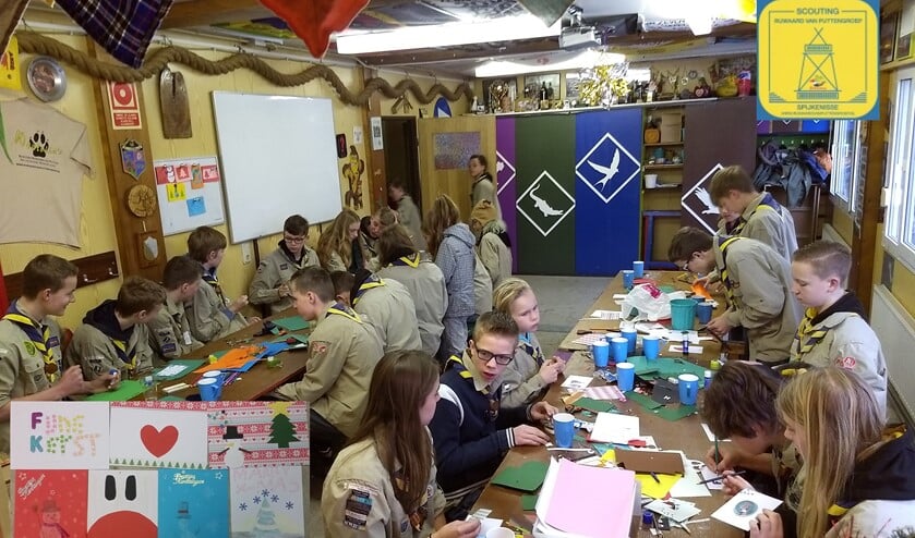Spiksplinternieuw Scouts sturen 150 kaarten naar eenzame ouderen | GrootNissewaard.nl YX-56