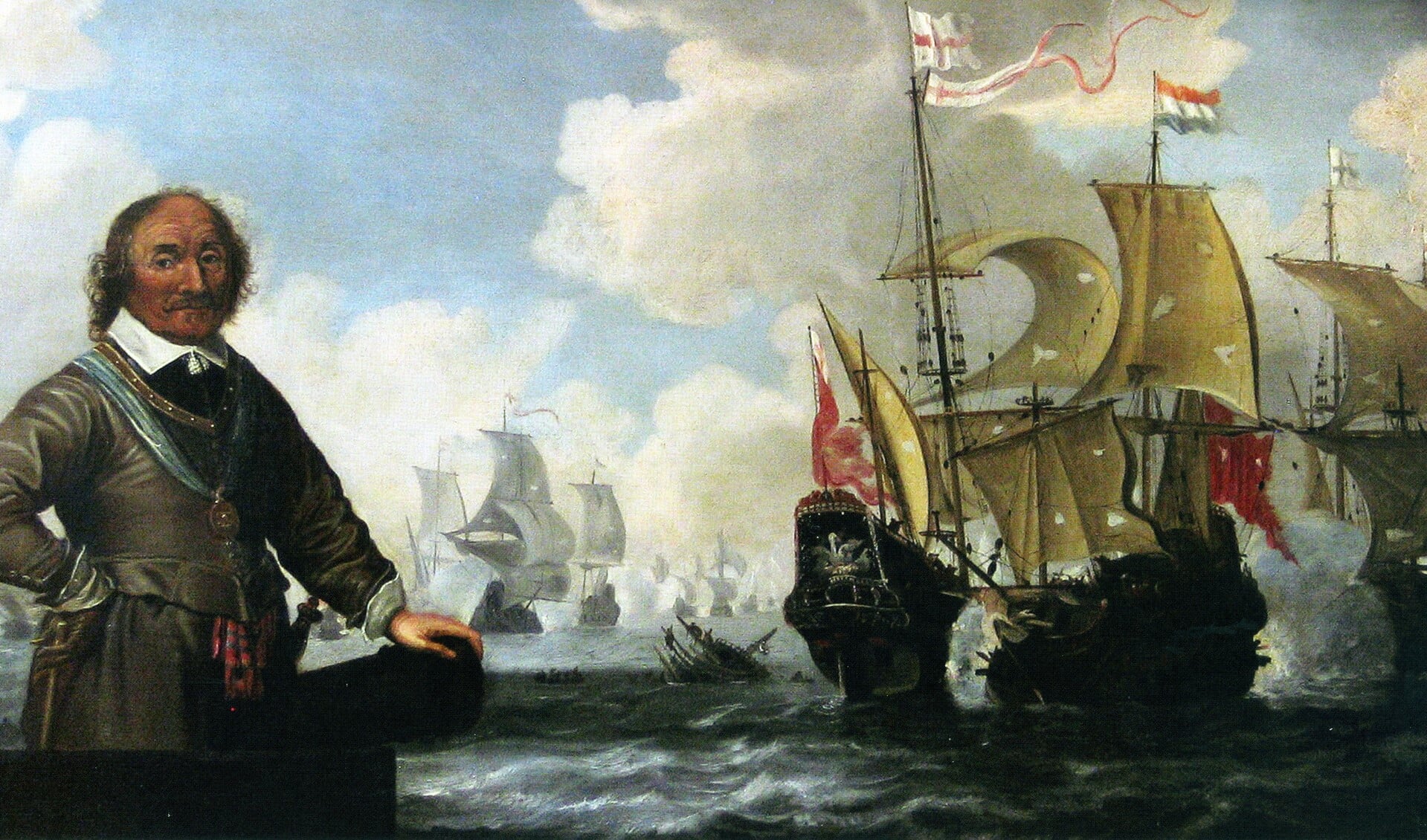 Luitenant-Admiraal Maarten Harpertszoon Tromp 23 april 1598, Brielle Overleden: 10 augustus 1653, Scheveningen