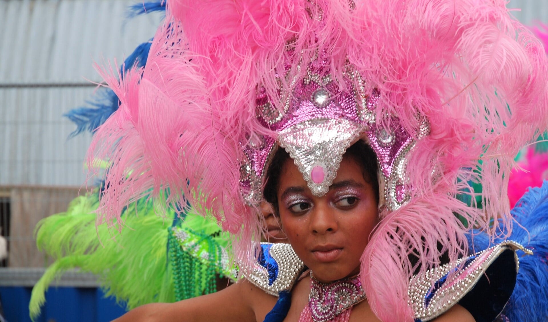 Feestelijke, kleurrijke foto's van Danceparade en Zomercarnaval hangen in juli in de bieb. 