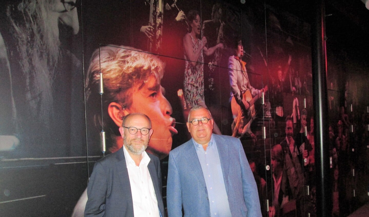 Bert van Ravenhorst en Wim de Zeeuw, de beide voorzitters