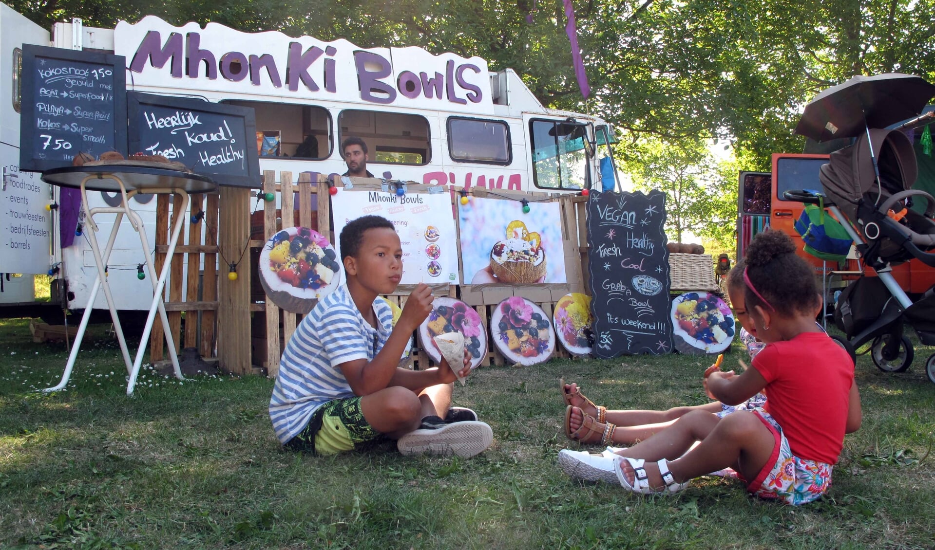 Een van de succesvolle acties in de marketing van Brielle was het foodtruckfestival dat deze zomer gehouden werd 