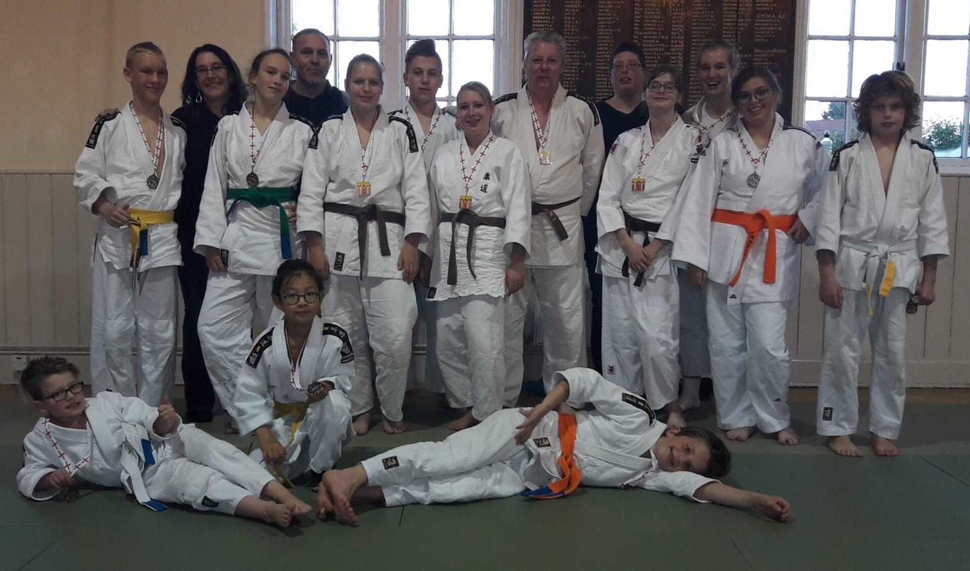 De judoka's van Judo Club Middelharnis behaalde een mooi succes in Engeland.