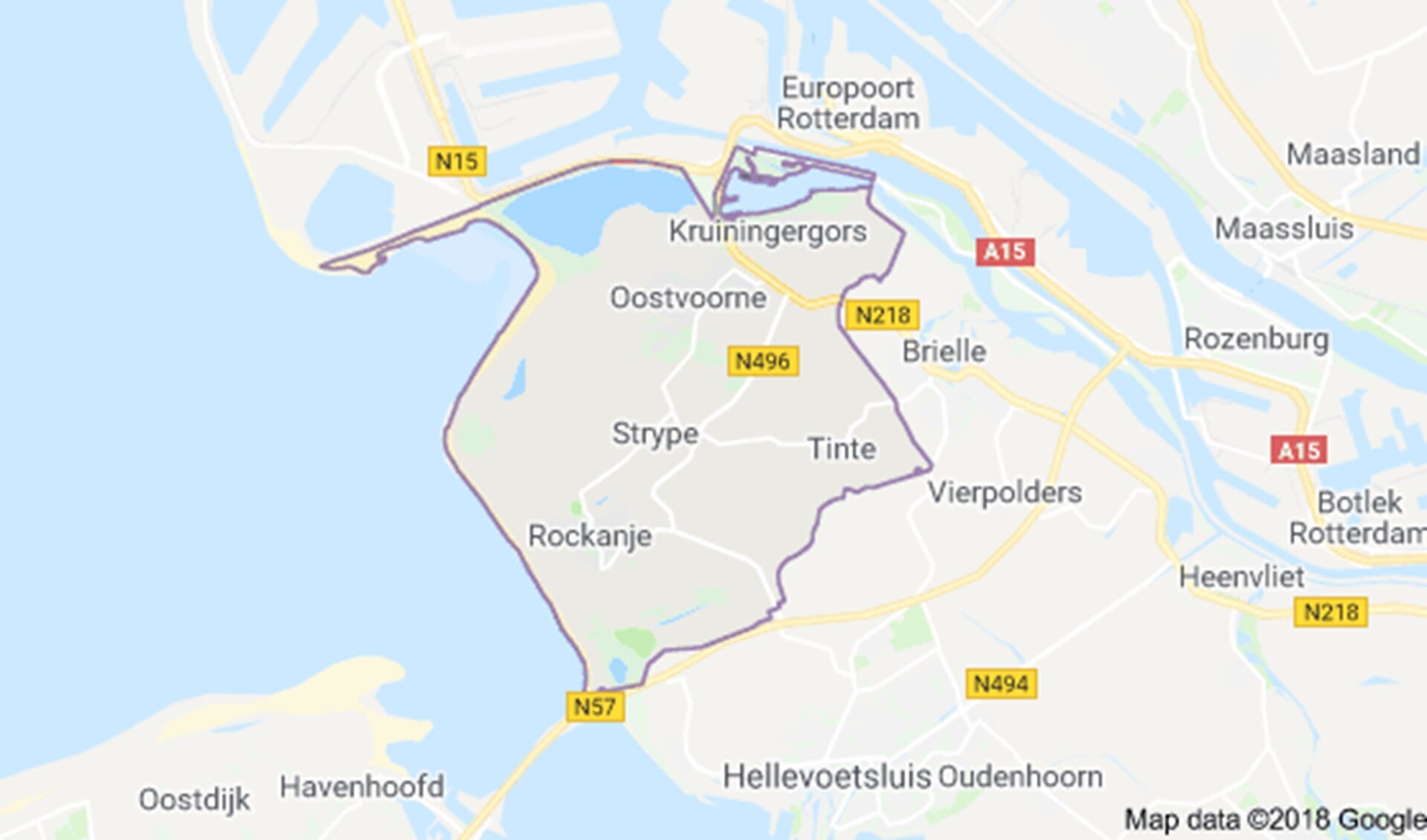 Westvoorne belangrijkste kustgemeente op Voorne