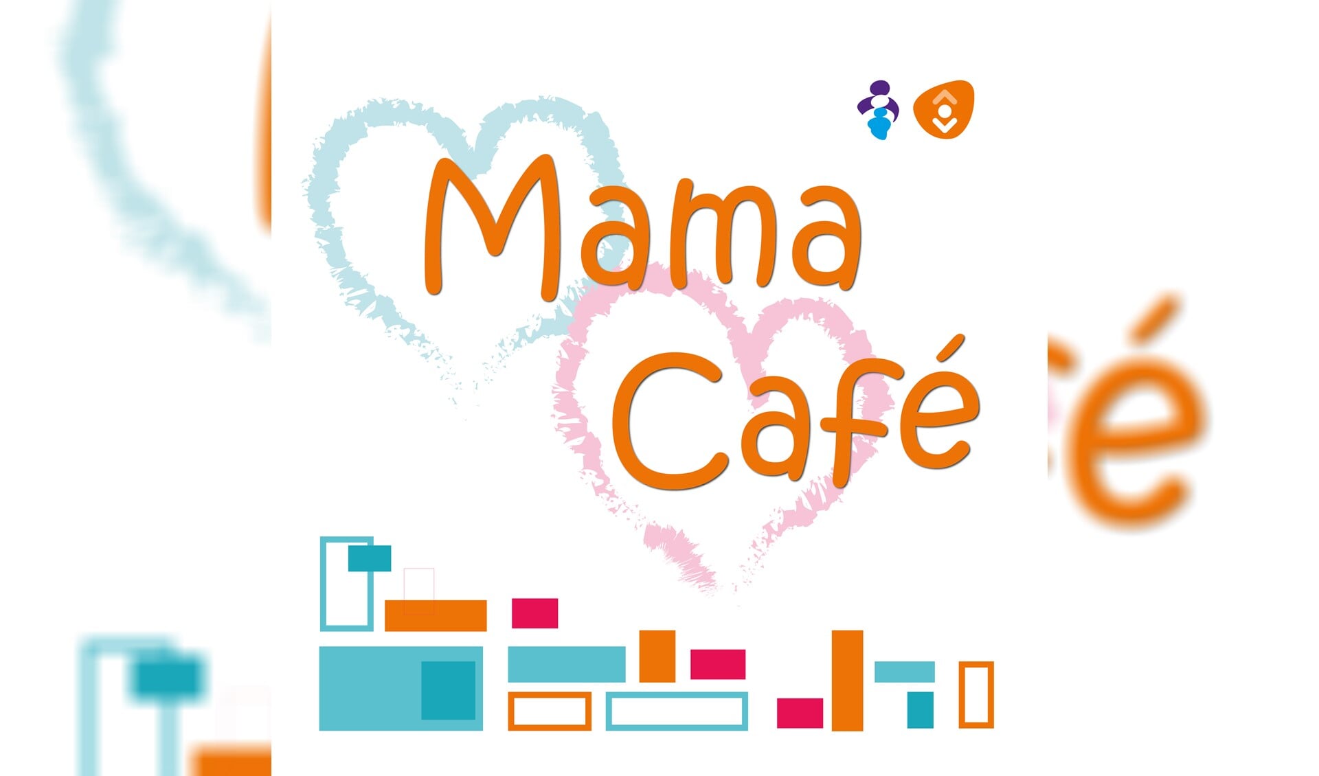 Je kunt gewoon naar binnen lopen en een kopje koffie of thee nemen in het mama café!