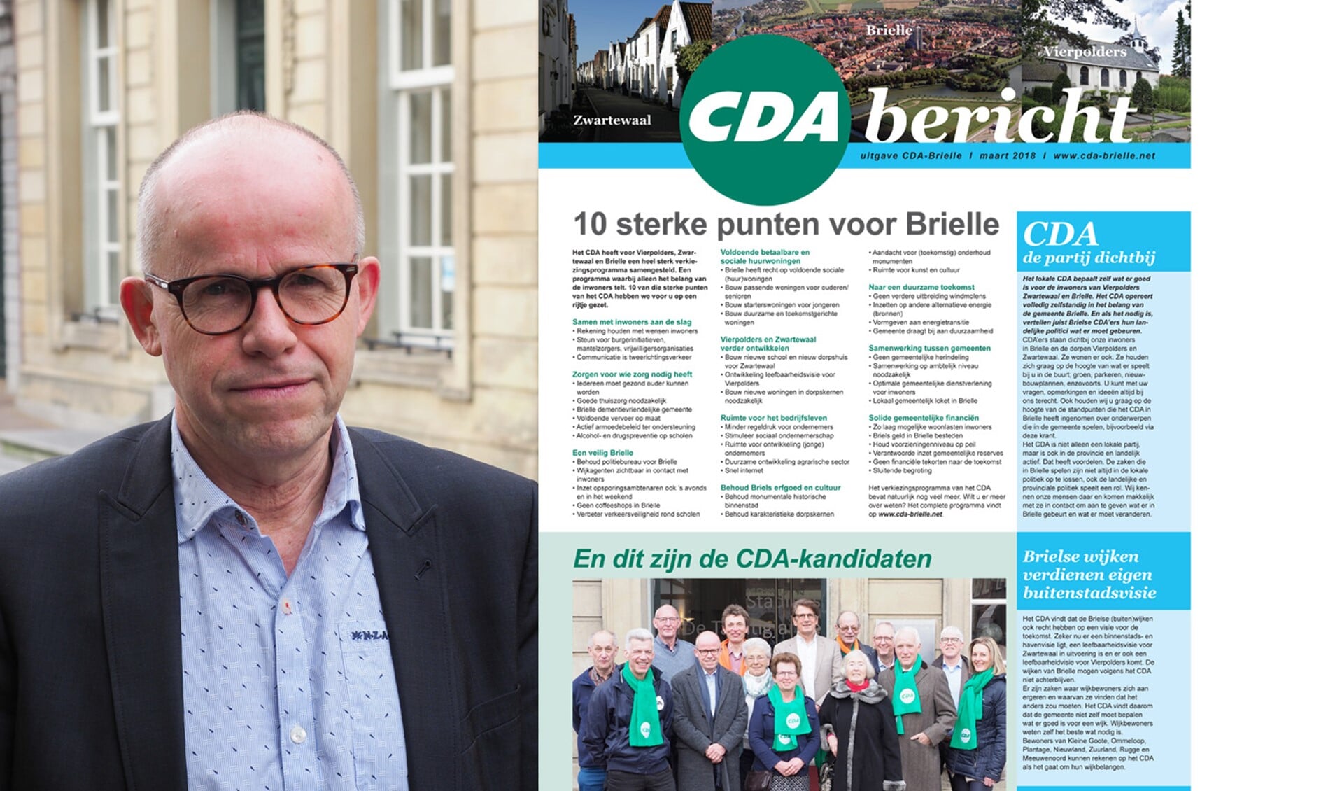 CDA-Lijsttrekker Jan Wolters: 