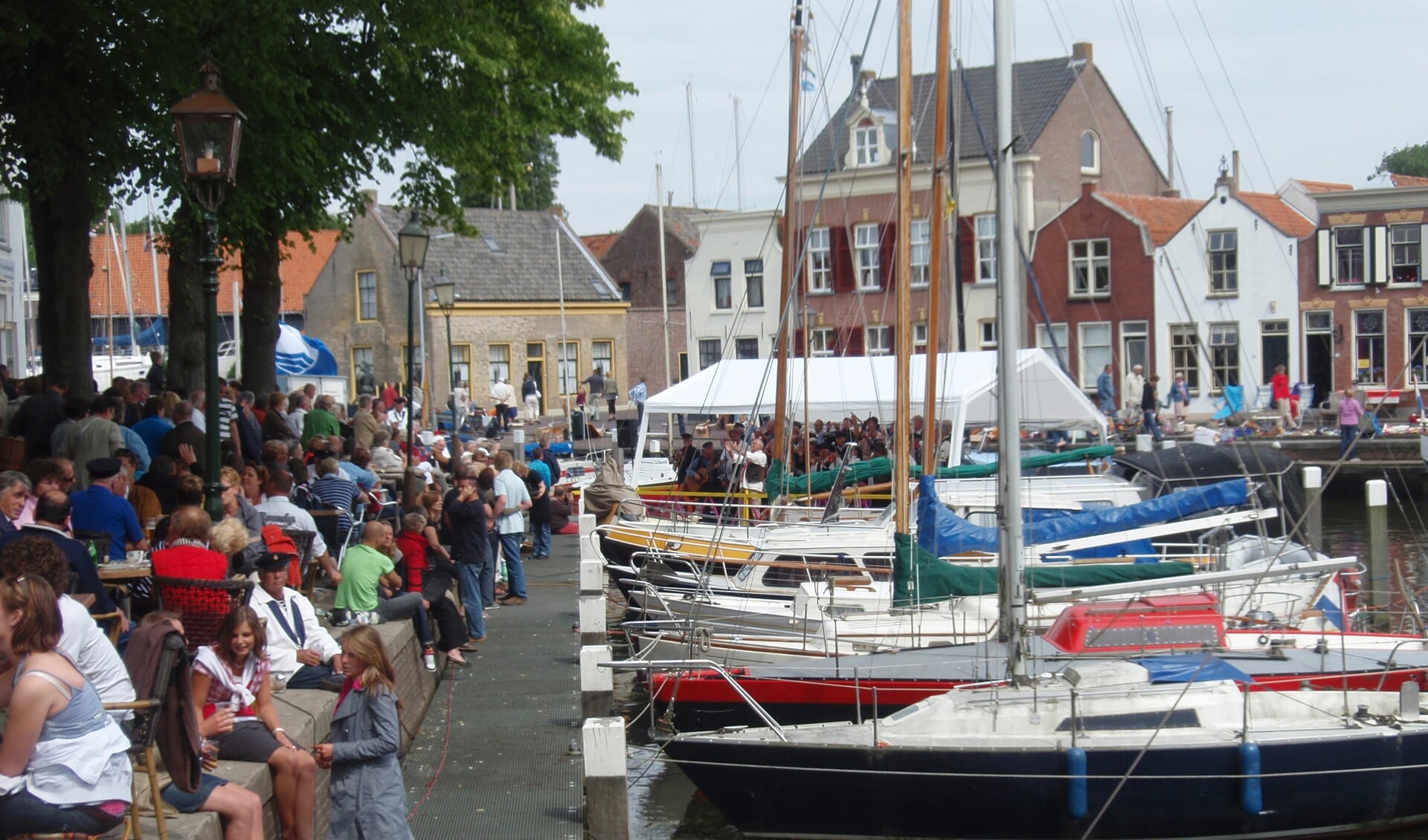 De havendag in Middelharnis is een van de toeristische hoogtepunten van Goeree-Overflakkee.