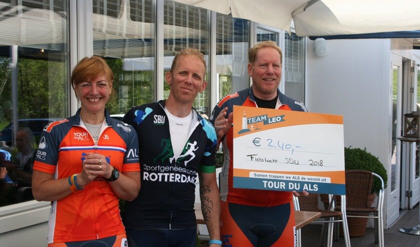 Iedere euro die de deelnemers bijdroegen, gaat naar het goede doel, er werd €240,- opgehaald!