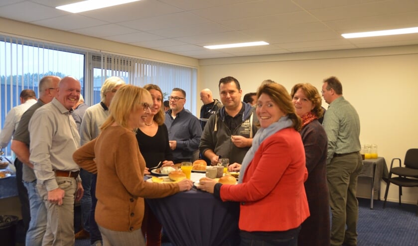 Zaken doen tijdens het ontbijt.