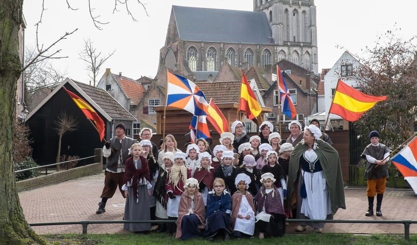 Wie biedt zich aan om de leiding van de Geuzenkinderen over te nemen?