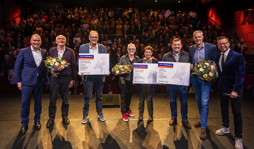De winnaars van de Rabo ClubSupport.