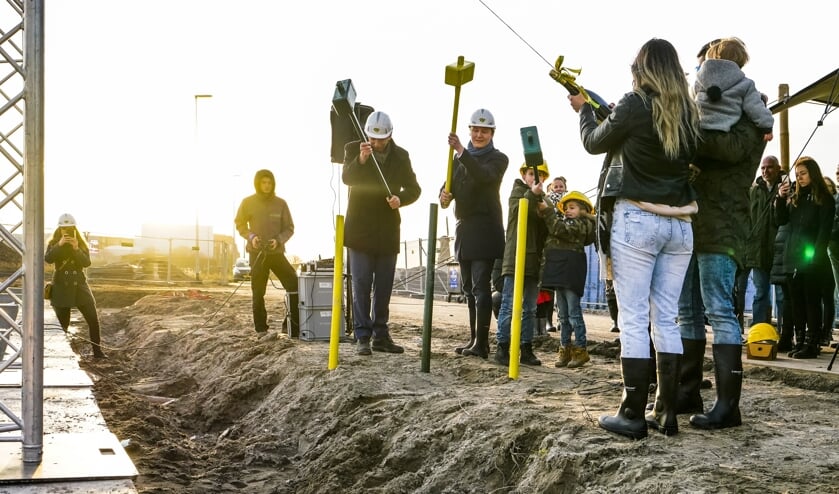 De bouw van plan Botter werd feestelijk gestart.