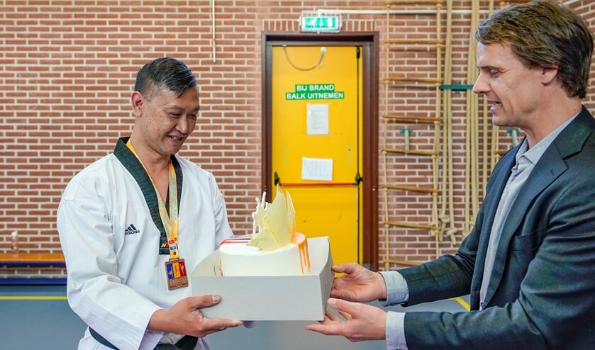 De verrassing werd zeer op prijs gesteld. Foto: Foto-OK.nl