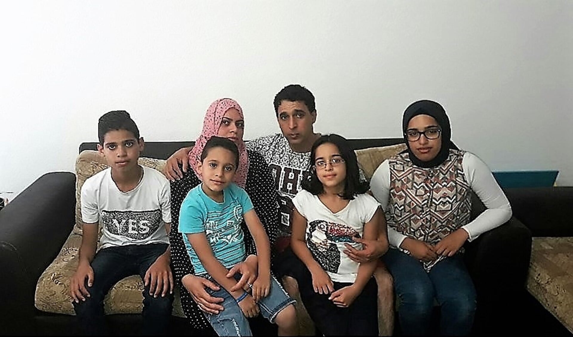 Blijdschap bij Irakees gezin