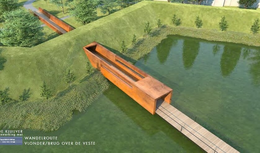 De gewraakte passage bij het Bleijkers Bolwerk - illustratie: HDK architecten