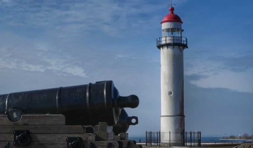 De vuurtoren in Hellevoetsluis is een geliefd onderwerp voor fotografen