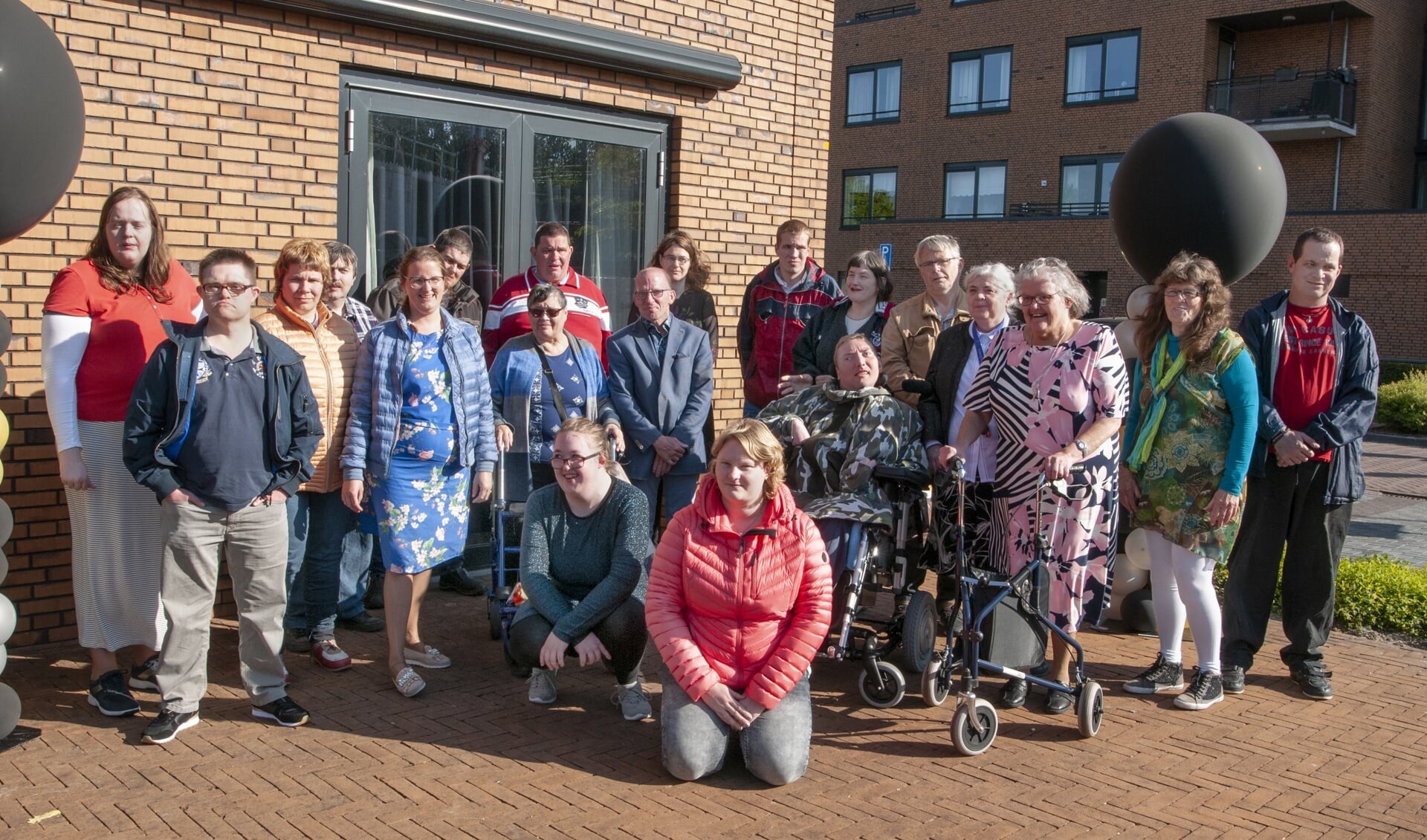 De teokomstige bewoners van d'De Vyver' maakten vorige week keniis met elkaar.