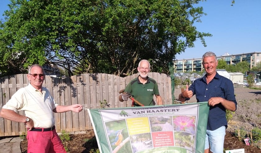 Stukje voor stukje wordt het complex opgeknapt dankzij sponsors