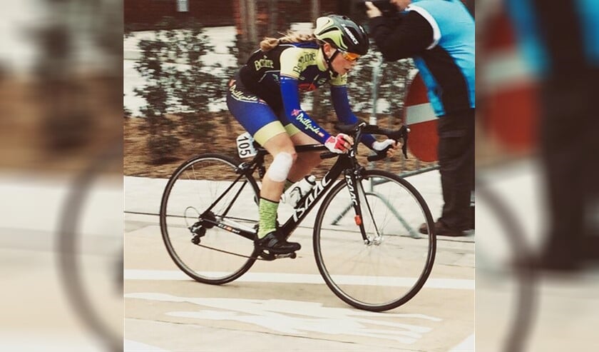 Babette van der Wolf won in Assen met de Omloop door het land van Bartje alweer haar tweede wielerklassieker. Foto privé.