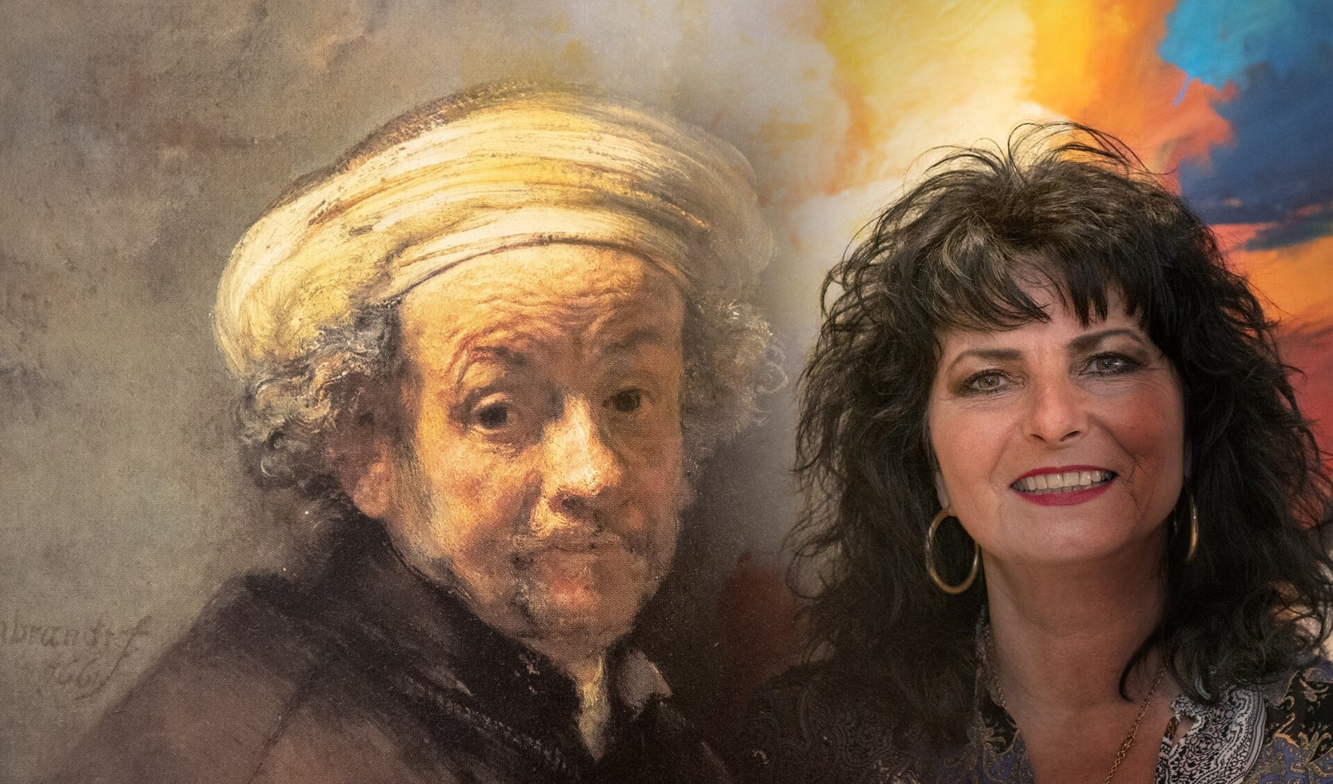 Cristina Vaudo heeft een grote fascinatie voor de schilder Rembrandt (Foto: Jos Uijtdehaage)