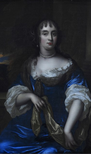 Jan de Baen, Portret van Maria van Berckel, 1670 18059 a,b, olieverf op doek. Dordrecht, Huis Van Gijn