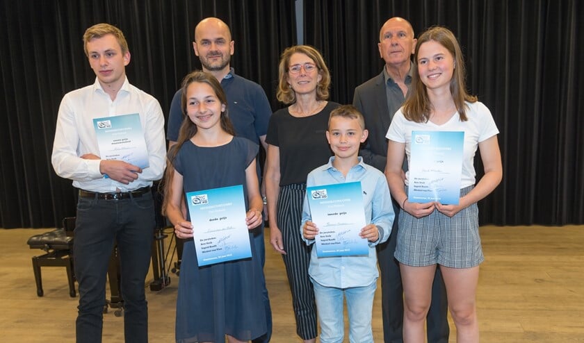 De trotse prijswinnaars!