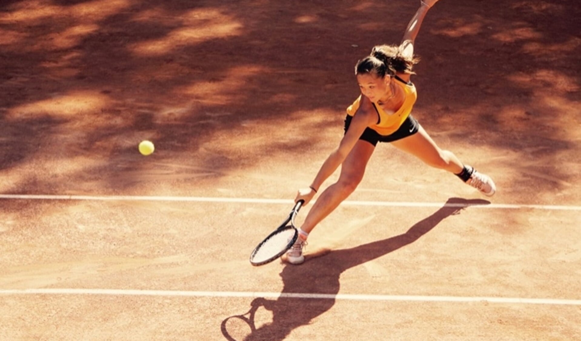 Roos van Reek speelt volgende week in het open tennistoernooi van haar club TVO in Oostvoorne.